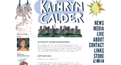 Desktop Screenshot of kathryncalder.com